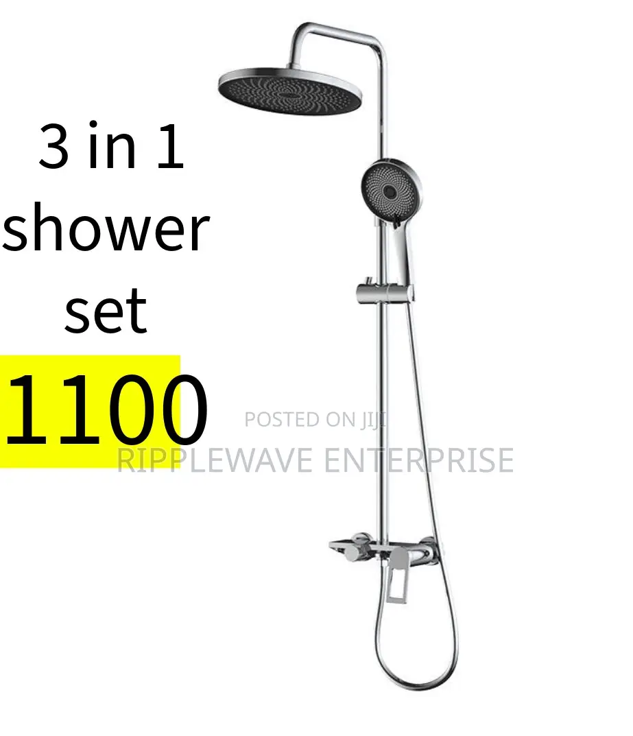 3 in 1 Shower Set in Accra Metropolitan Plumbing & Water Supply