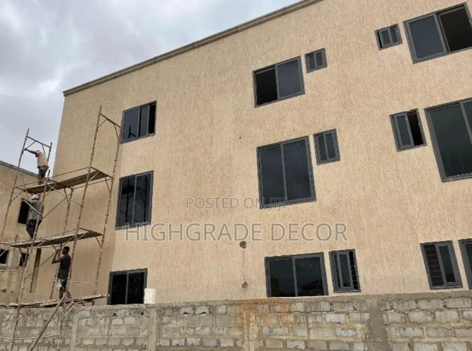 Painting,Graffiato Send and Stone Saling and Application,Pop Skimming