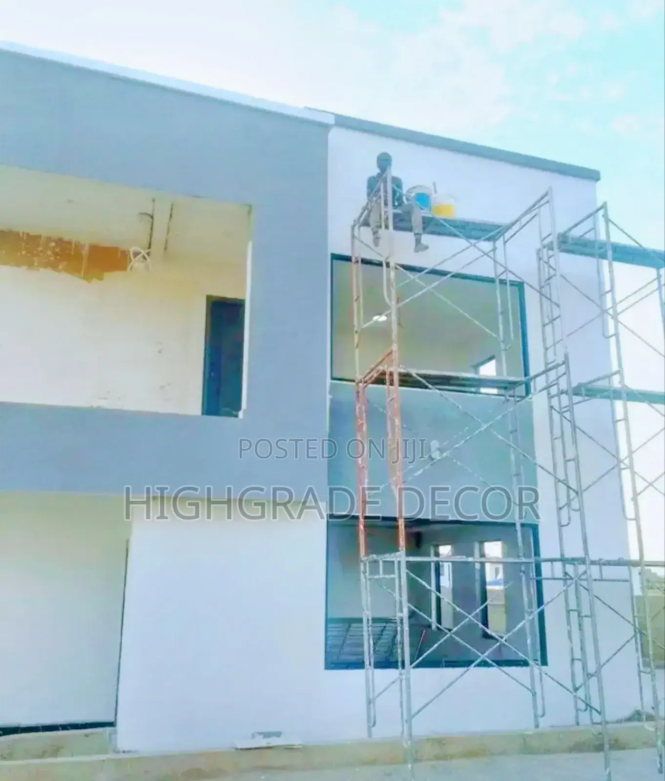 Painting,Graffiato Send and Stone Saling and Application,Pop Skimming