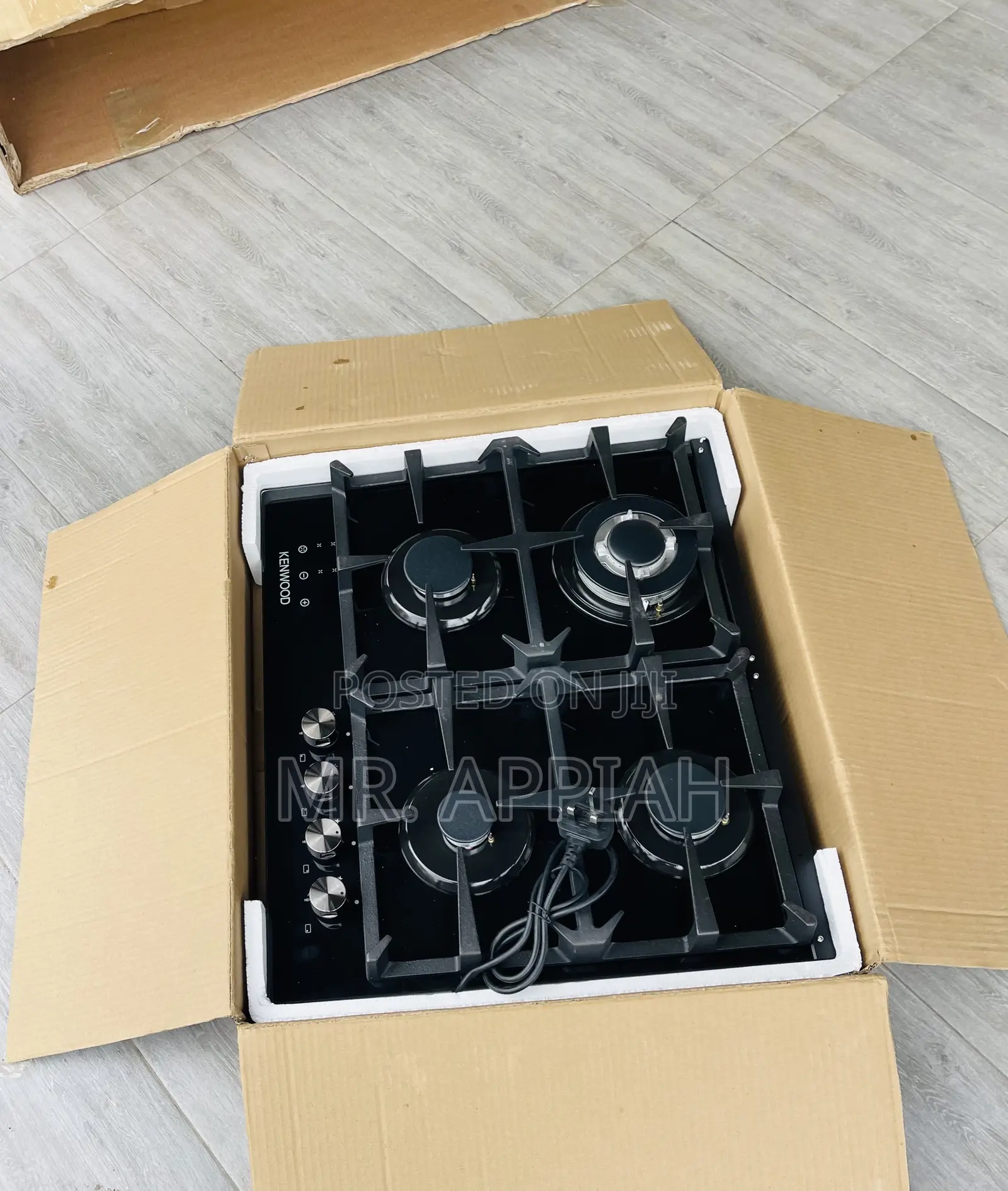 Energy Saving Kenwood 4 Gas Built-in Burner Auto Ignition.