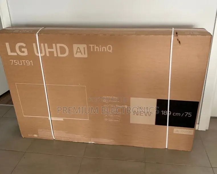 LG 75" Uhd Thinq Ai Webos Hdr10 Pro 75ut91 Smart TV 2024