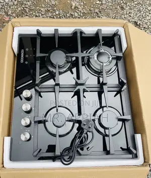 Energy Sufficient Kenwood 4 Gas Built-in Burner(Black) 