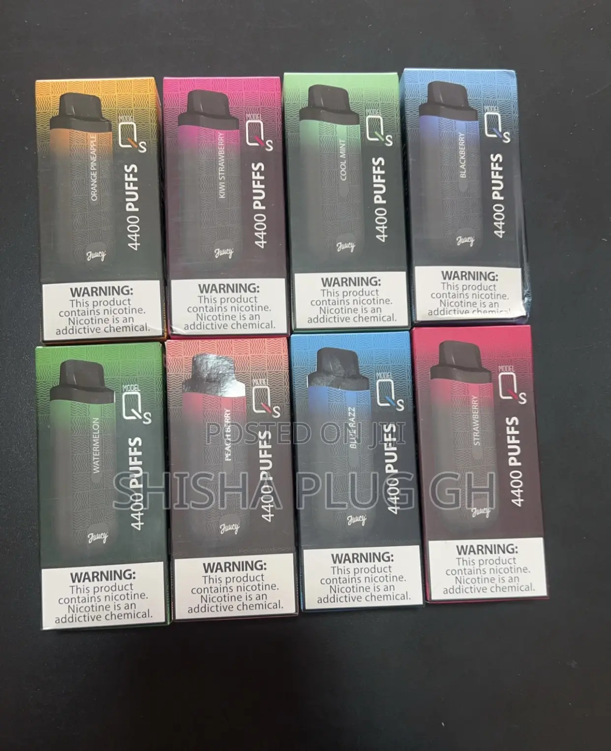 4400 Puffs Disposable Vape With Charger Included