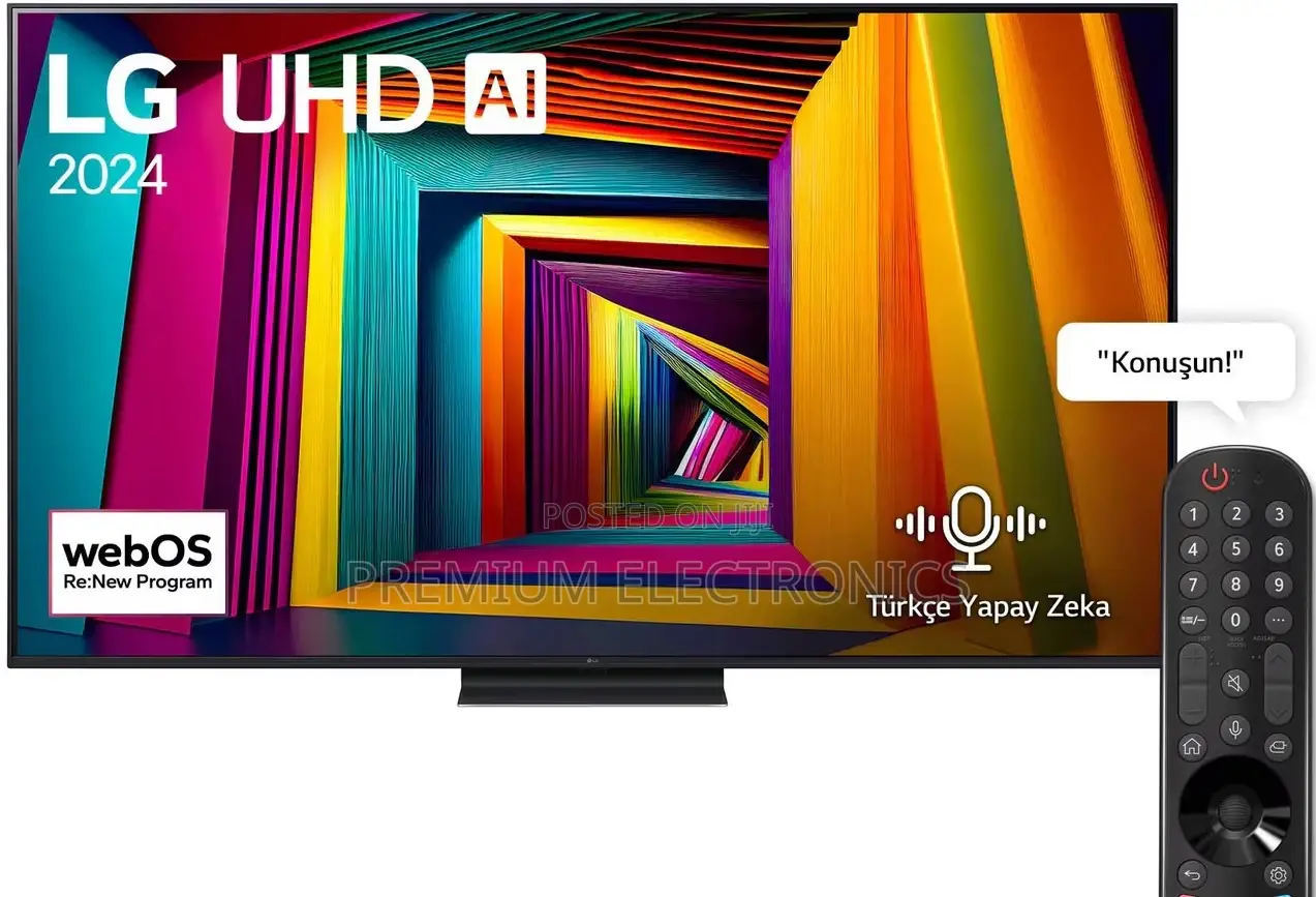 LG Magic Remote 2024 Europe Model 75" UHD 75UT91 Smart TV