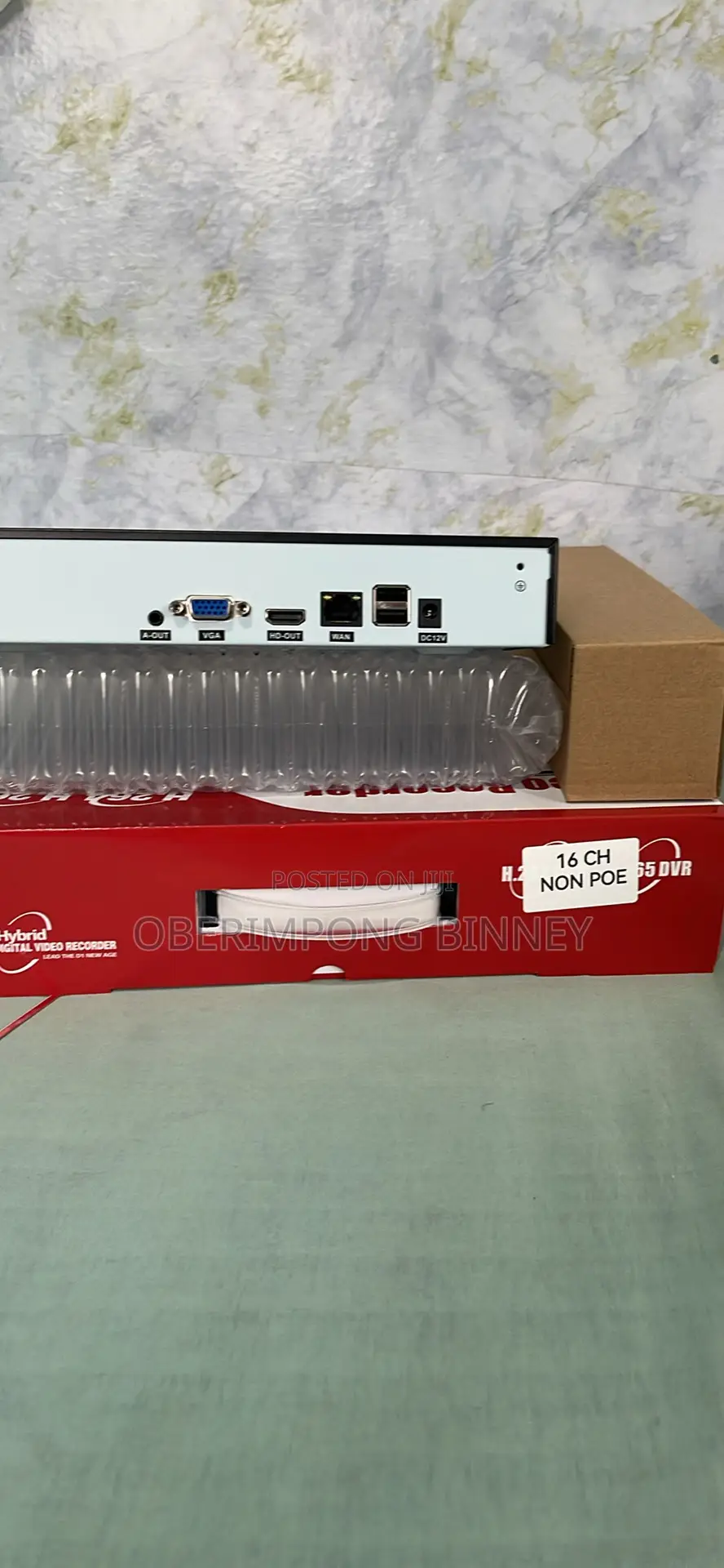 CCTV NVR Non Poe 16 Channel