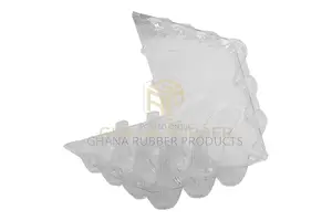 Transparent Egg Trays for 12-Eggs (Short) (200pcs)