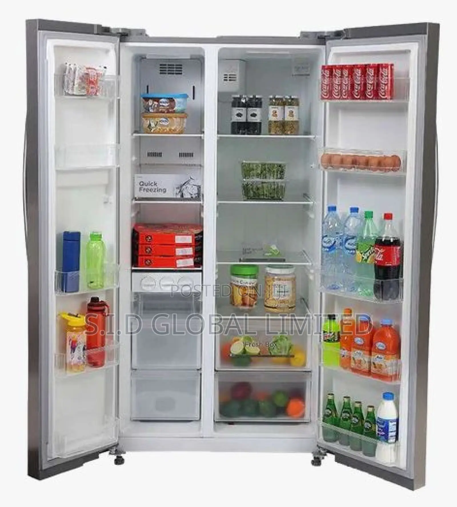 Fresh Vegetable With Midea 548L 4-Star Frost Free