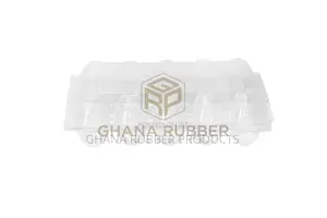 Transparent Egg Trays for 15-Eggs (100pcs)