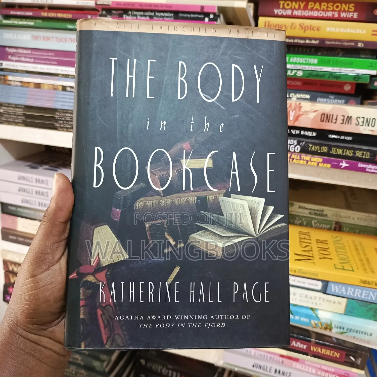 The Body in the Bookcase