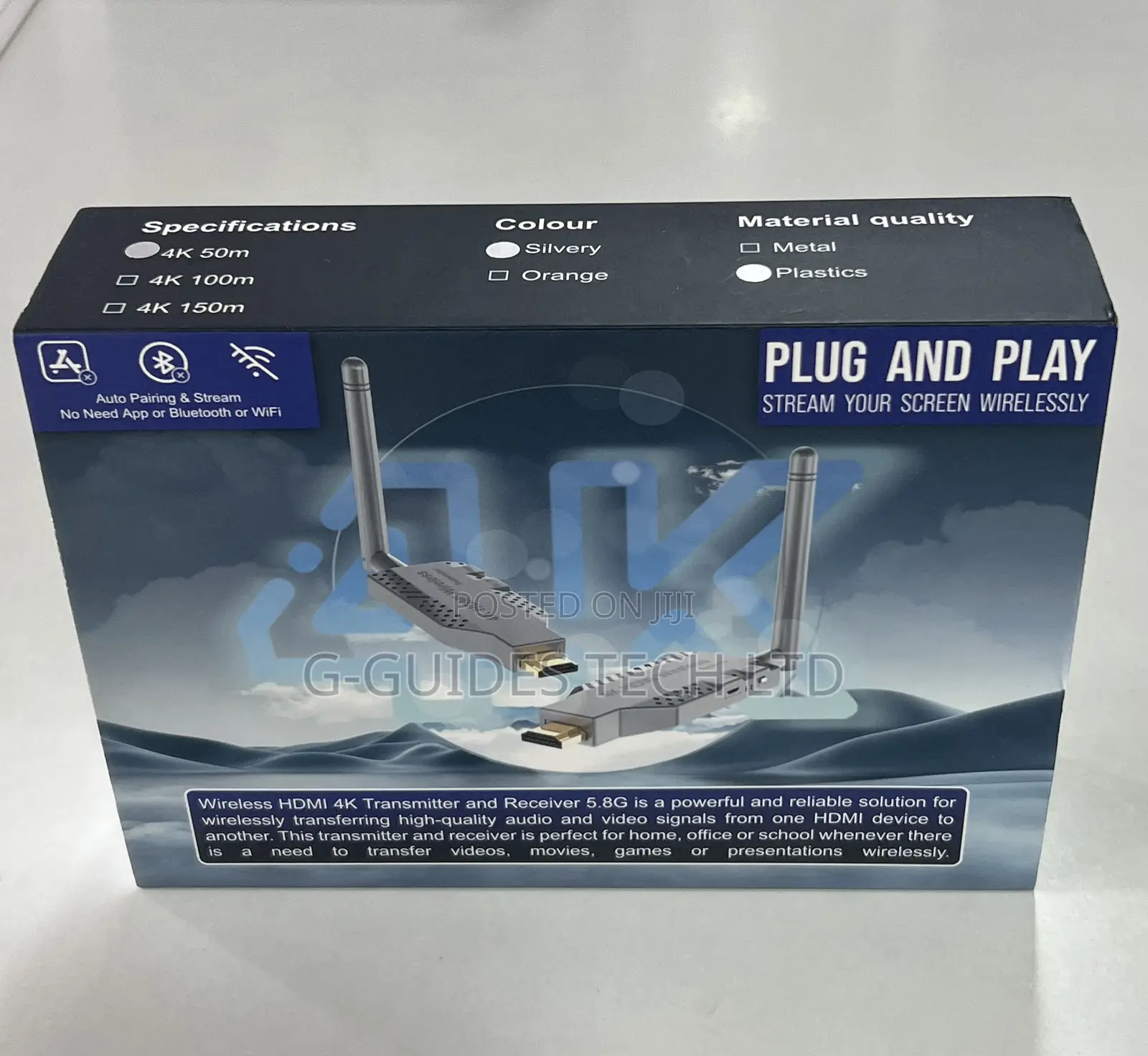 50m Hdmi Wireless Extender Transmitter and Receiver 