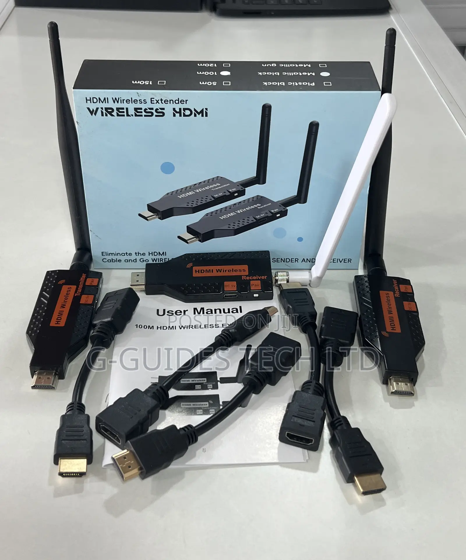 150m Hdmi Wireless Extender 1-Transmitter and 2-Receiver
