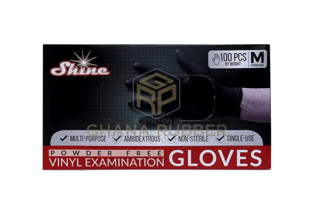 Vinyl Gloves Black (10 Packets)