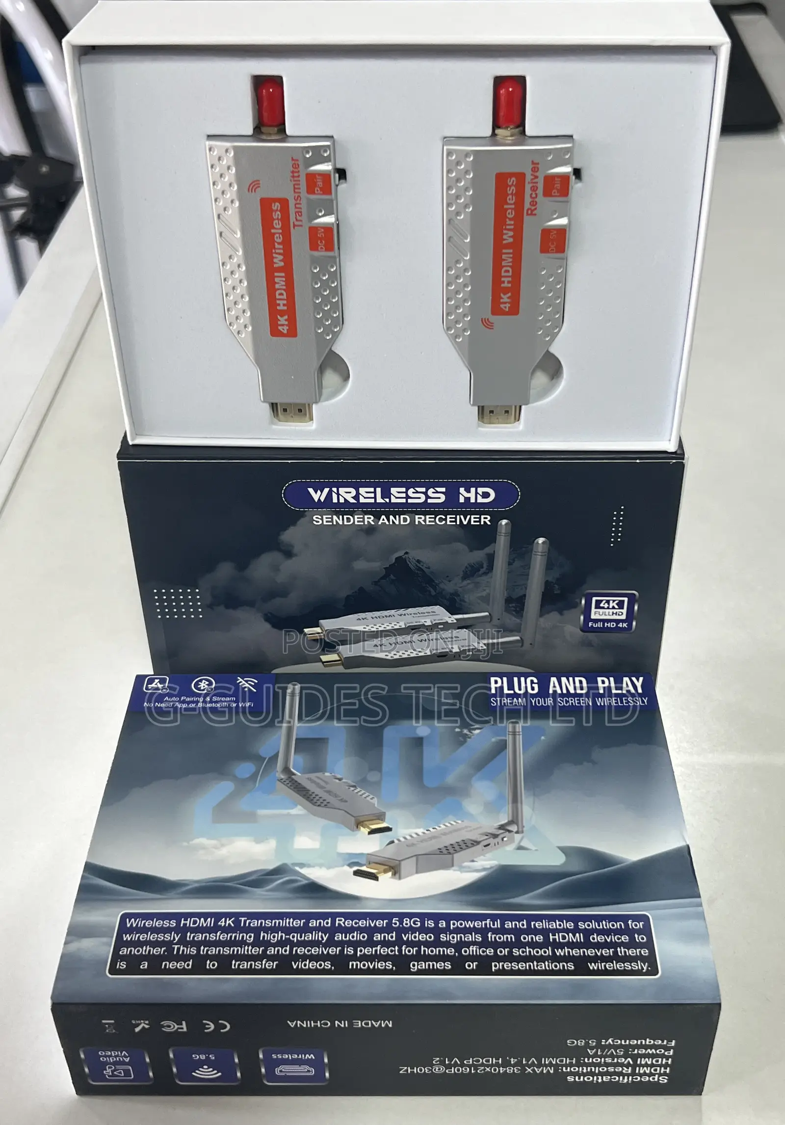 100m Hdmi Wireless Extender Transmitter and Receiver