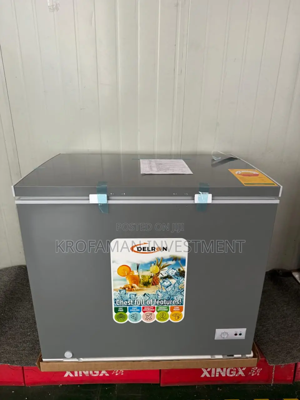 Delron Dcf140 Chest Freezer 140litres