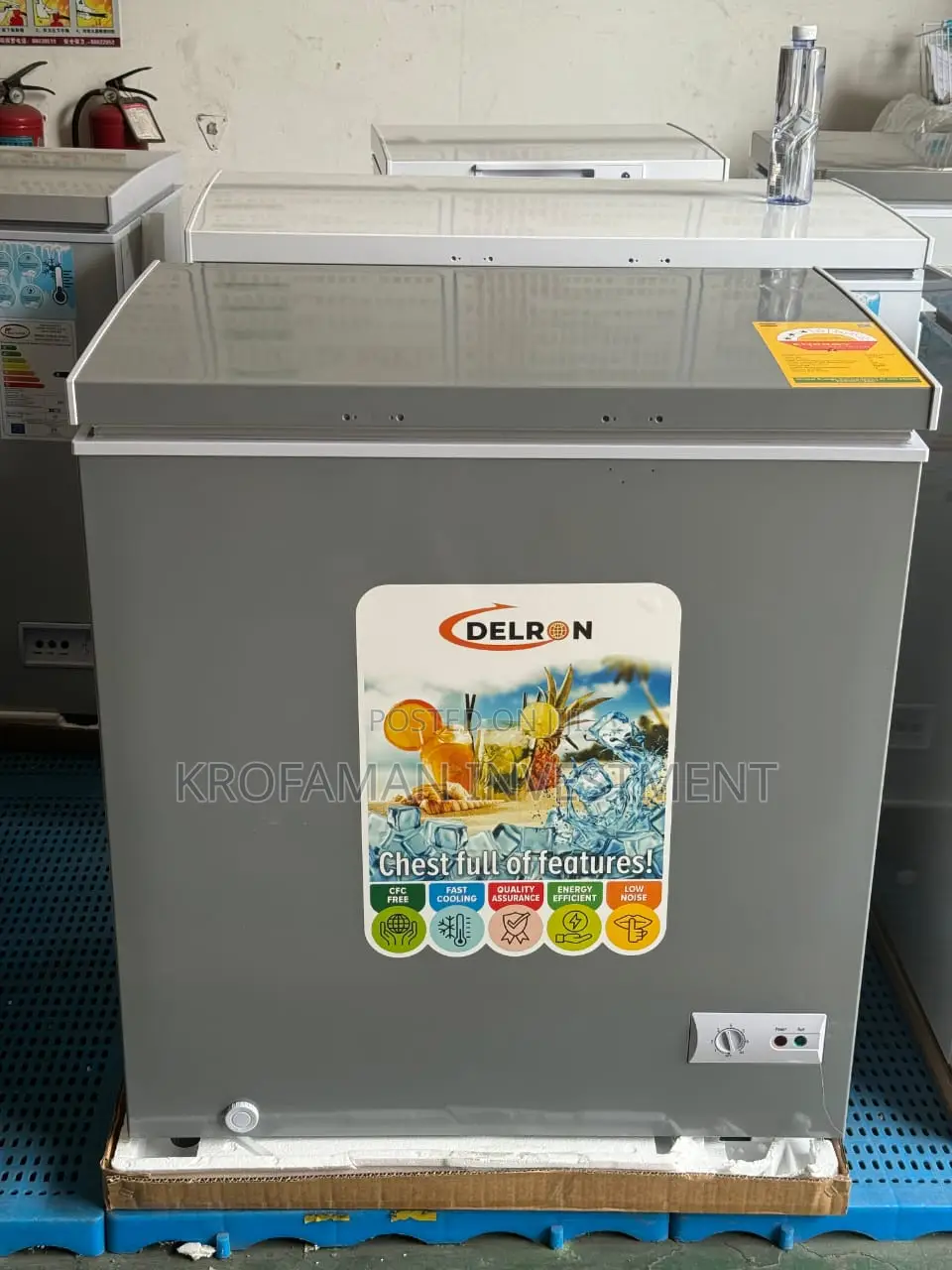 Delron Dcf140 Chest Freezer 140litres