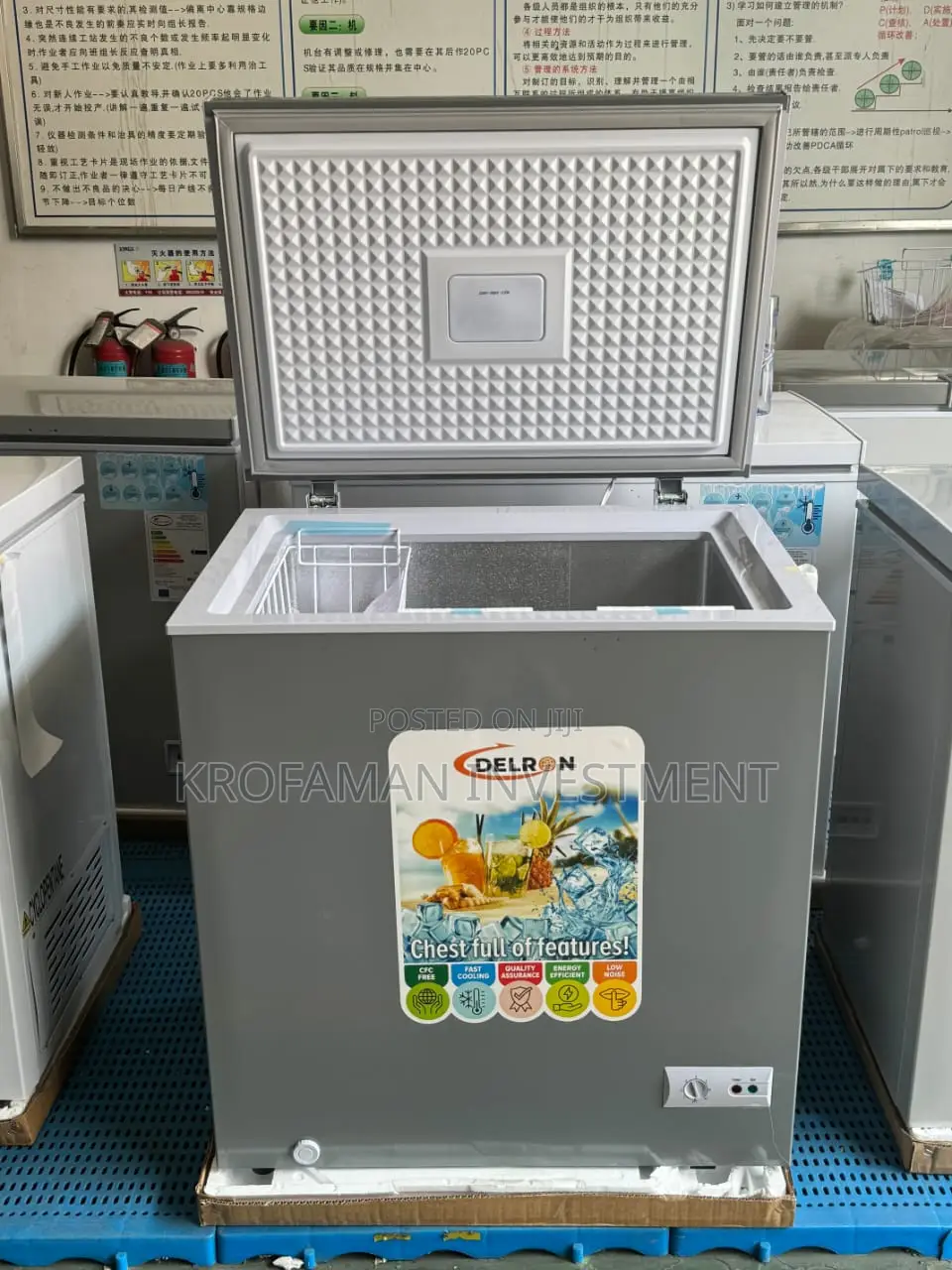 Delron Dcf140 Chest Freezer 140litres