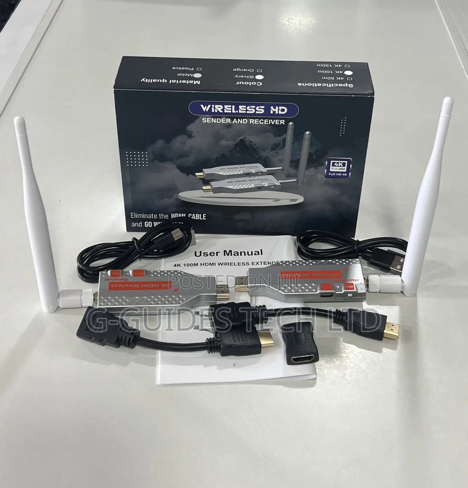 100m Hdmi Wireless Extender Transmitter and Receiver