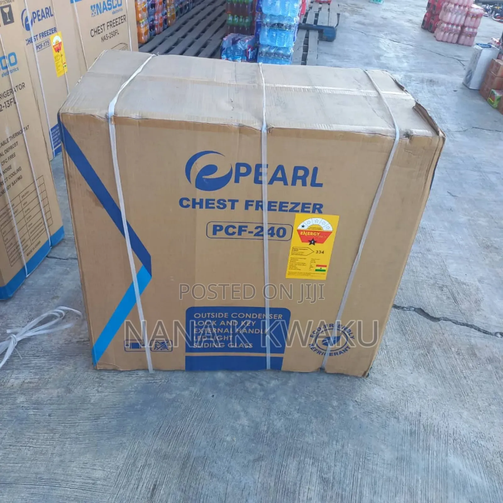 Key Lock_pearl 200litres Chest Freezer More Available