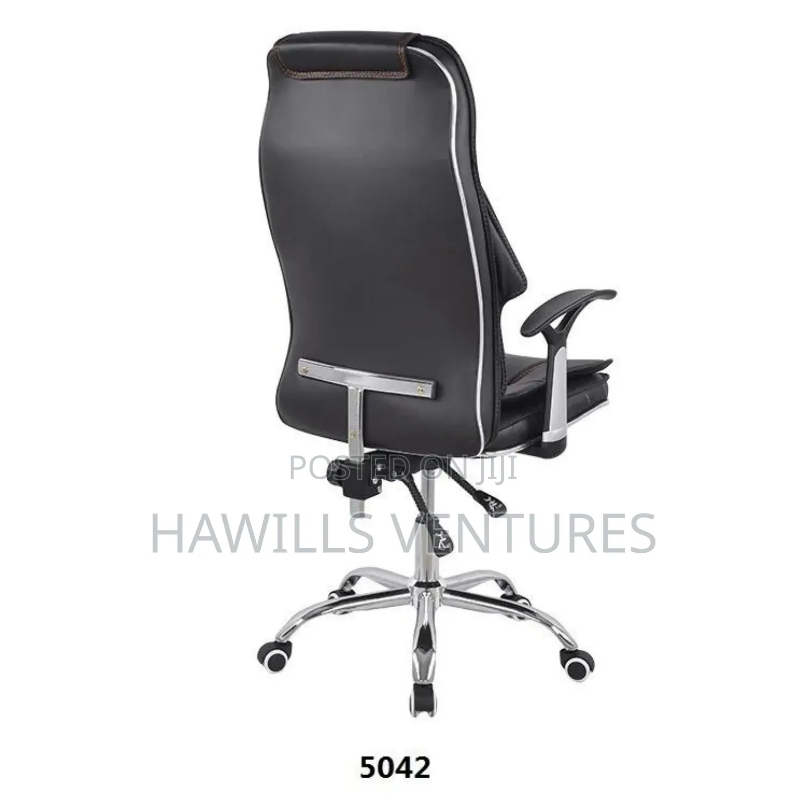 Pu Leather Swivel Chair.
