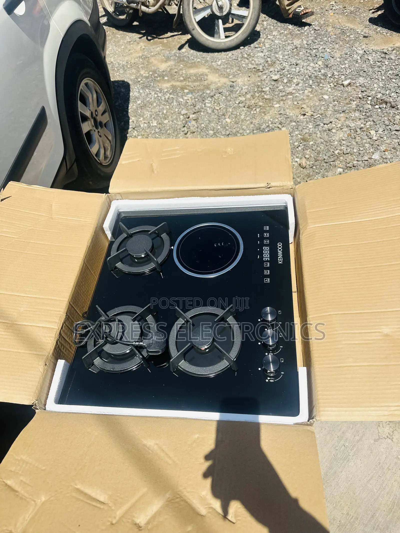 Kenwood 60 Cm 3 Gas 1 Electric Burner Auto Ignition Touch