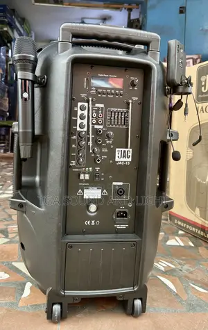 Jac 15 Active Rechargeable Speaker With Handheld Mics