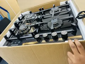 Amazing New Black Stove Inbuilt 4burner Kenwood