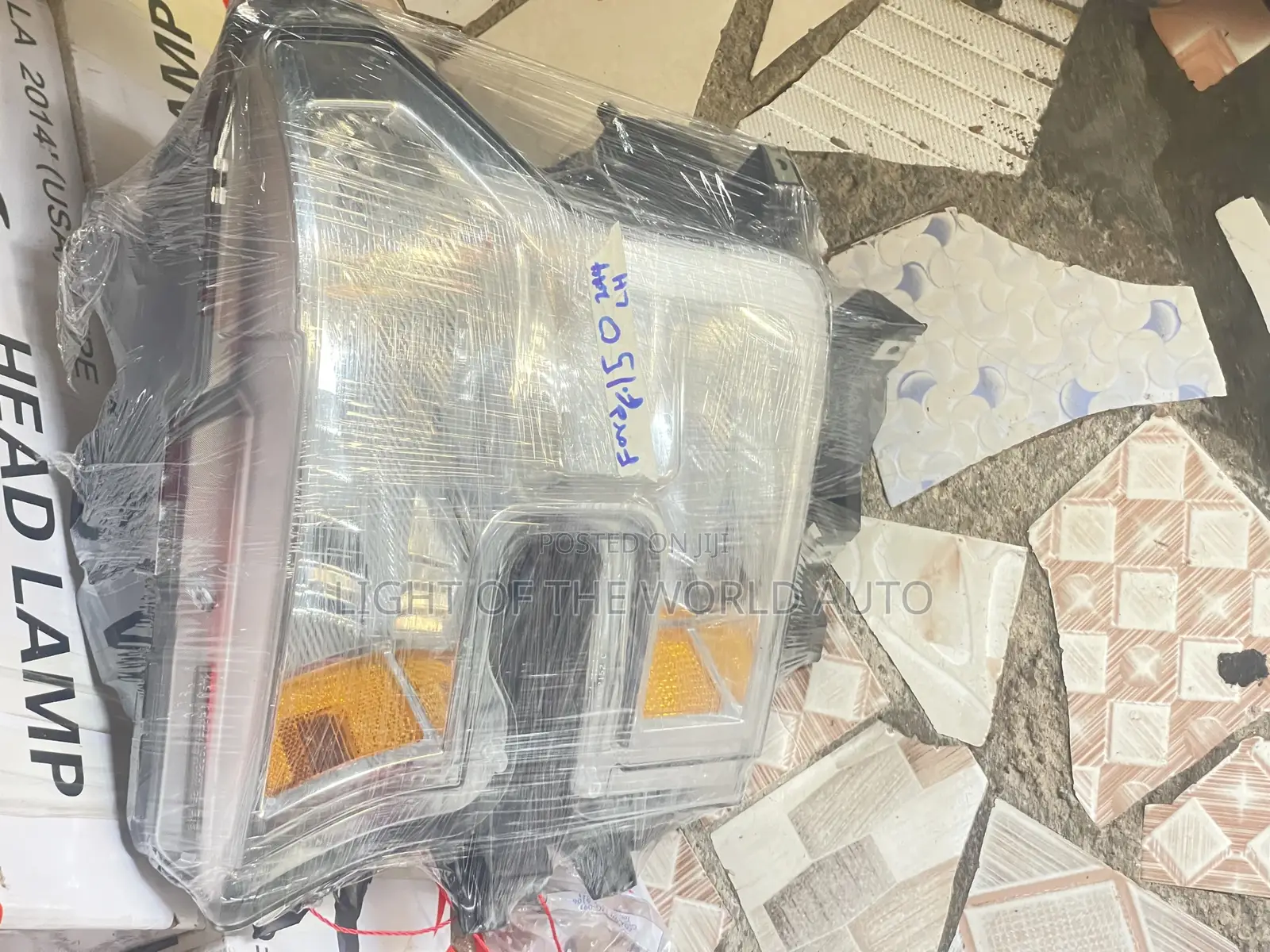 Ford F150 Headlight 2014 Left Side