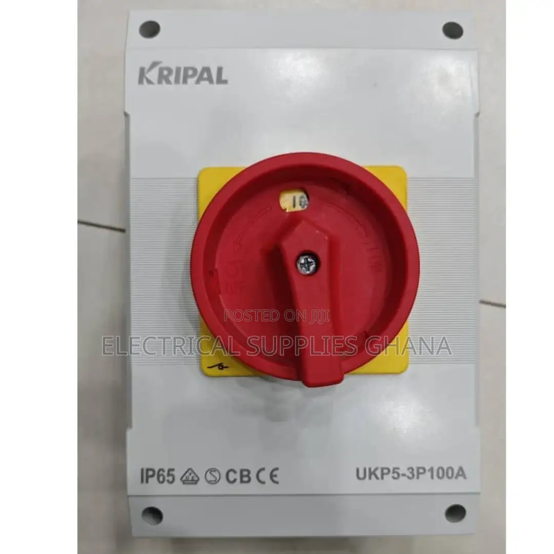 Kripal 63A 4-pole Enclosed Rotary Isolator