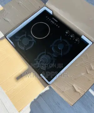 Order Quality Kenwood 3 Gas + 1 Electric Burner(Black).