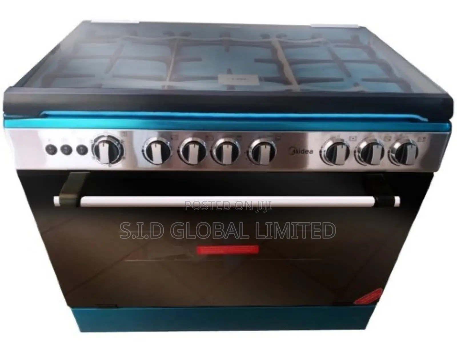 Turning Logs With Midea 5 Burner Gas Cooker With Oven