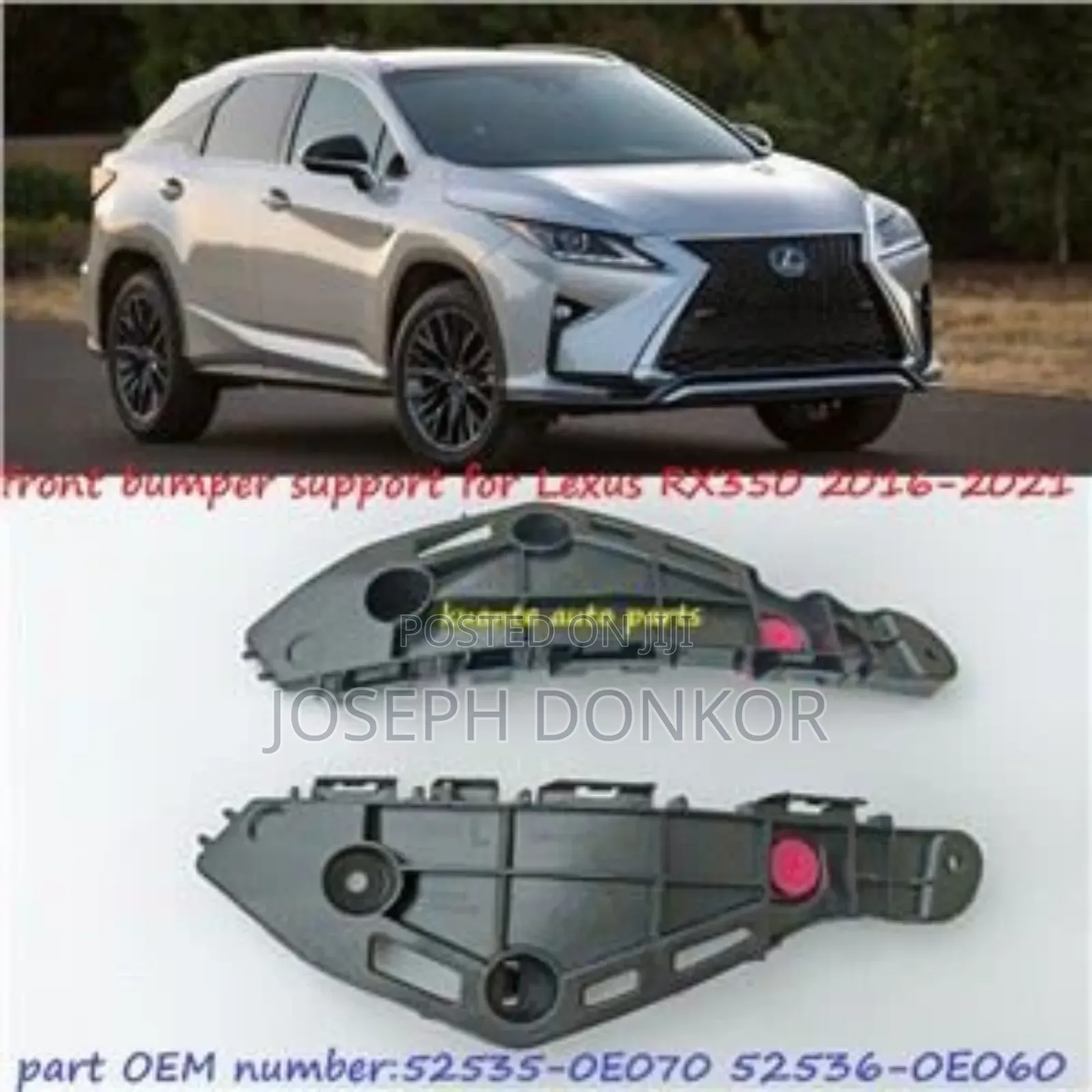 Rx350 Bumper Locker 2016 to 2022