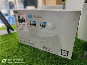 New Laptop HP 15 8GB Intel Core I3 SSD 256GB