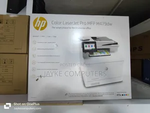 Hp Laserjet Pro MFP M479dw, Color All-in-One Printer