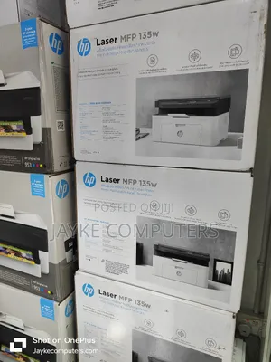 Hp Laserjet Pro MFP M135w Multi-Function Printer