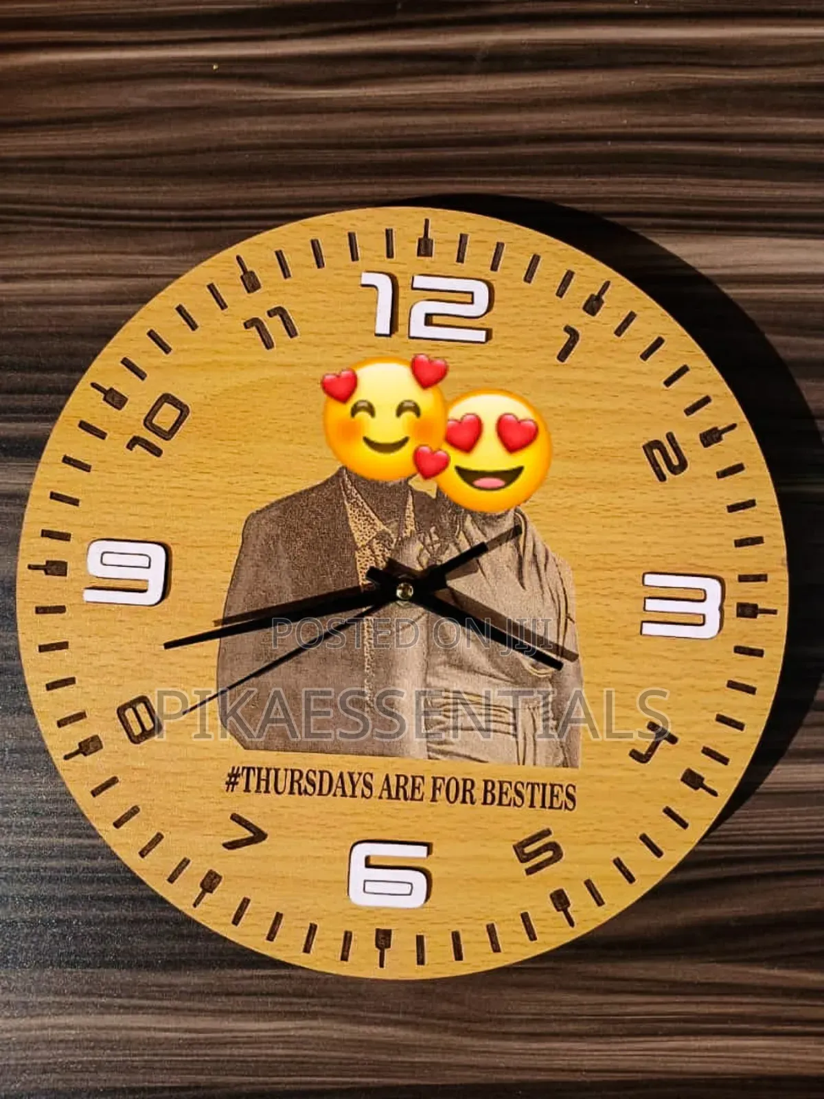 Customised Wooden Clock