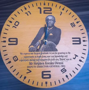 Customised Wooden Clock