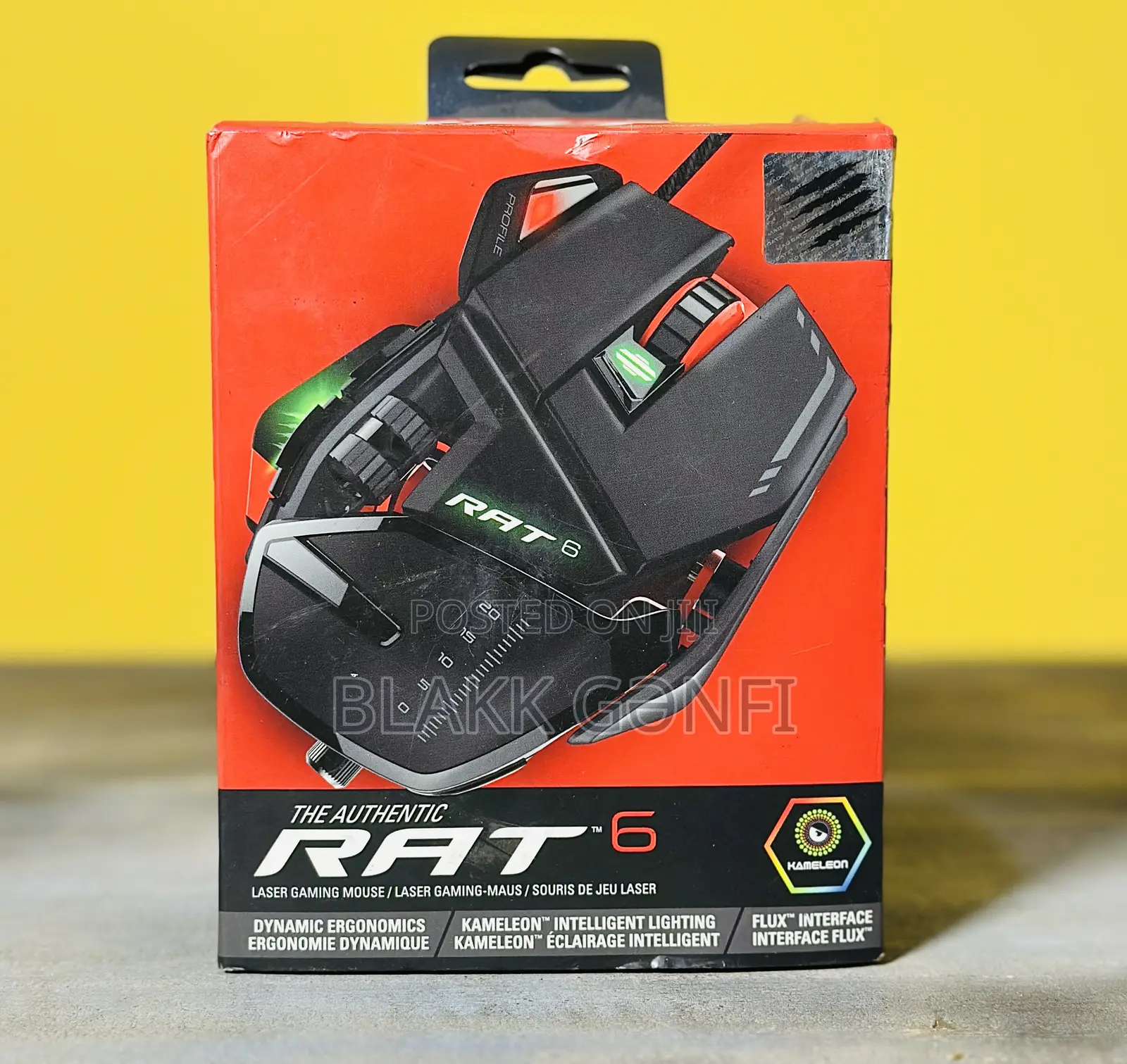 Madcatz Rat6+ Programmable Rgb Gaming Mouse