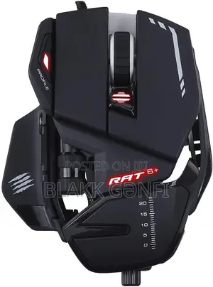 Madcatz Rat6+ Programmable Rgb Gaming Mouse