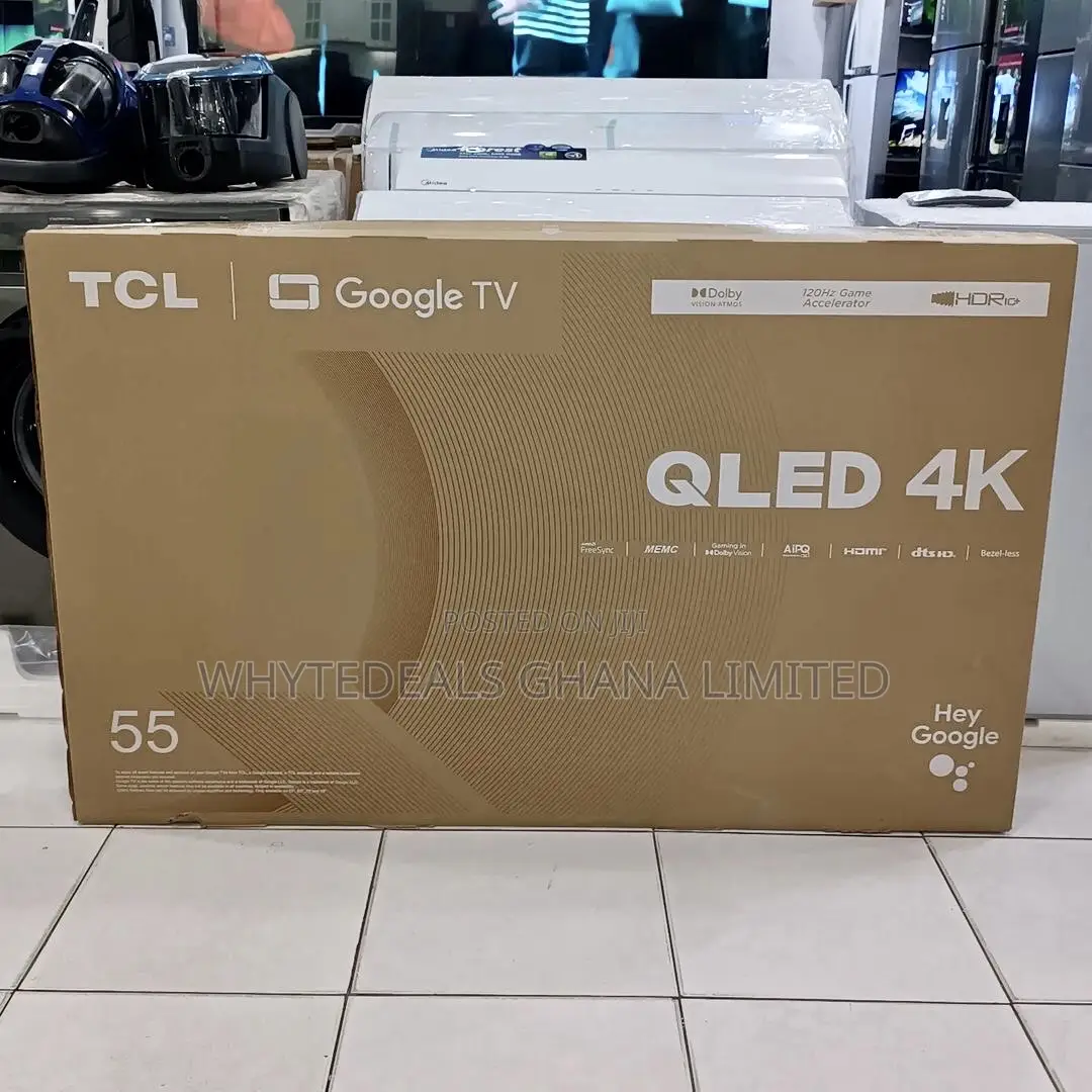 TCL 55'' Uhd Smart Qled MAGICONNECT BLUETOOTH ROKUTV 2024