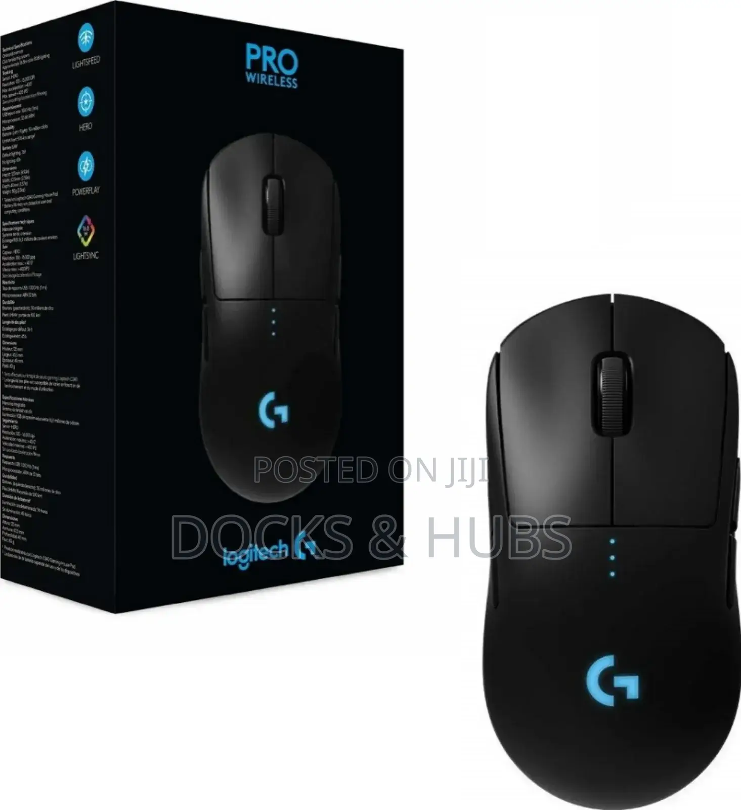 Logitech G Pro Wireless Gaming Mouse - Esports Performance,