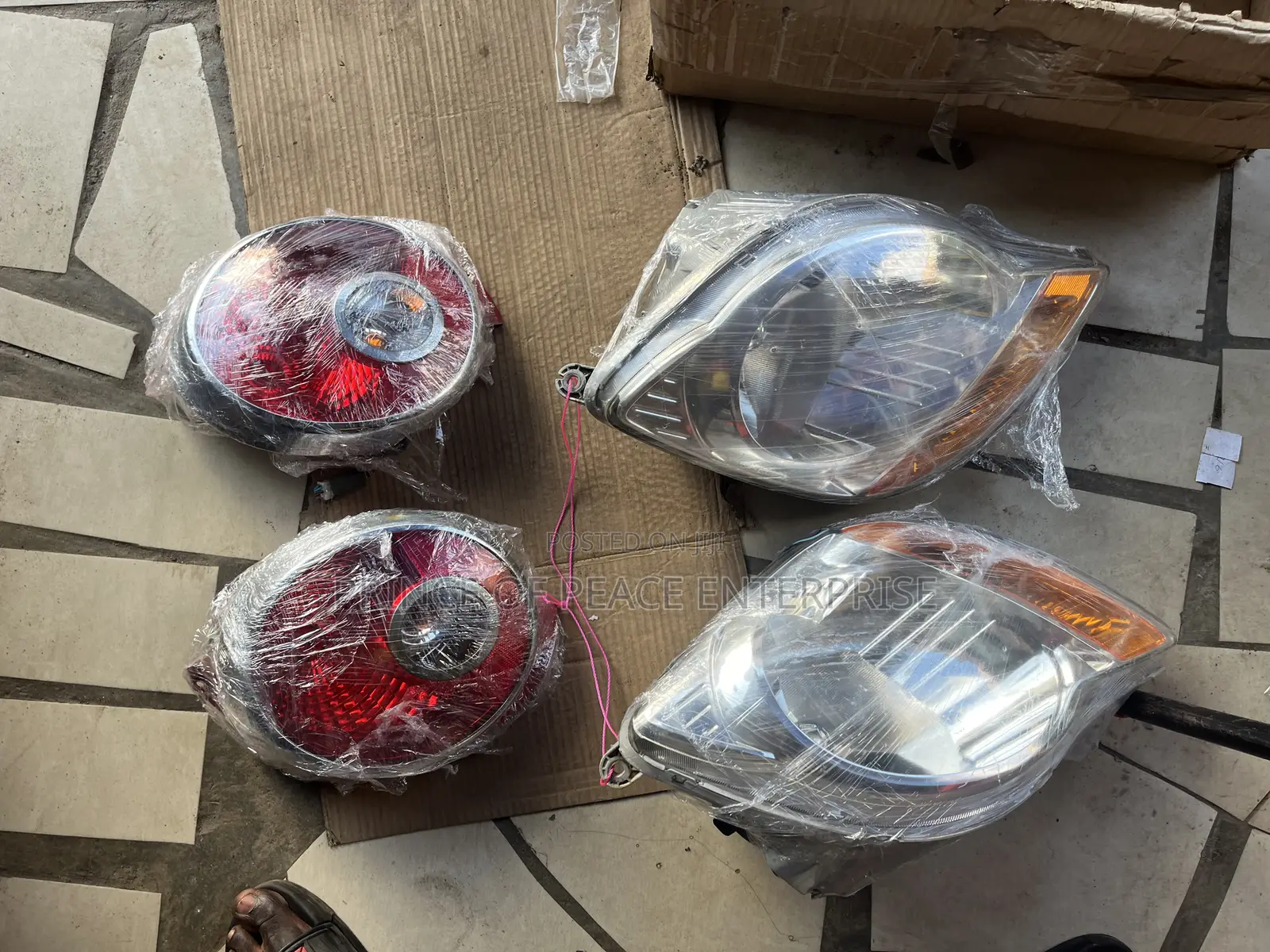 Chevrolet Matiz 3 Taillight and Headlight Pair