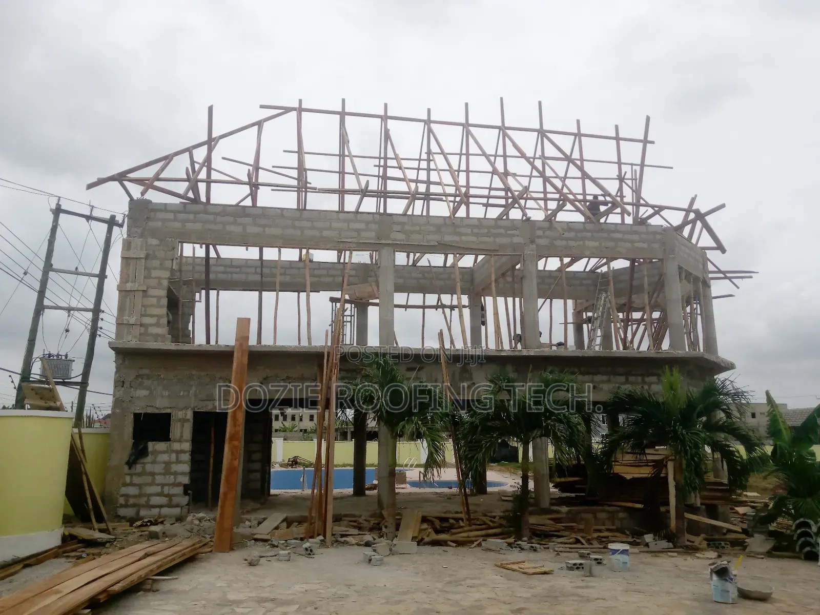 Tiptonia Hotel and Suites, Roofing and Parapet Done by Us