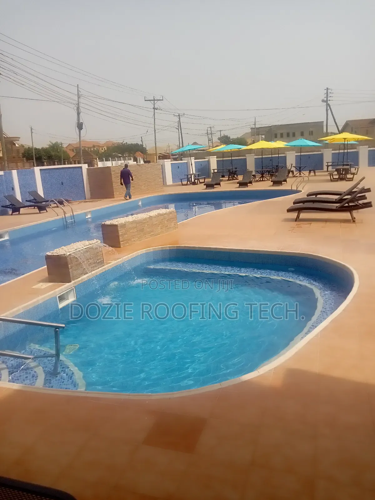 Tiptonia Hotel and Suites, Roofing and Parapet Done by Us