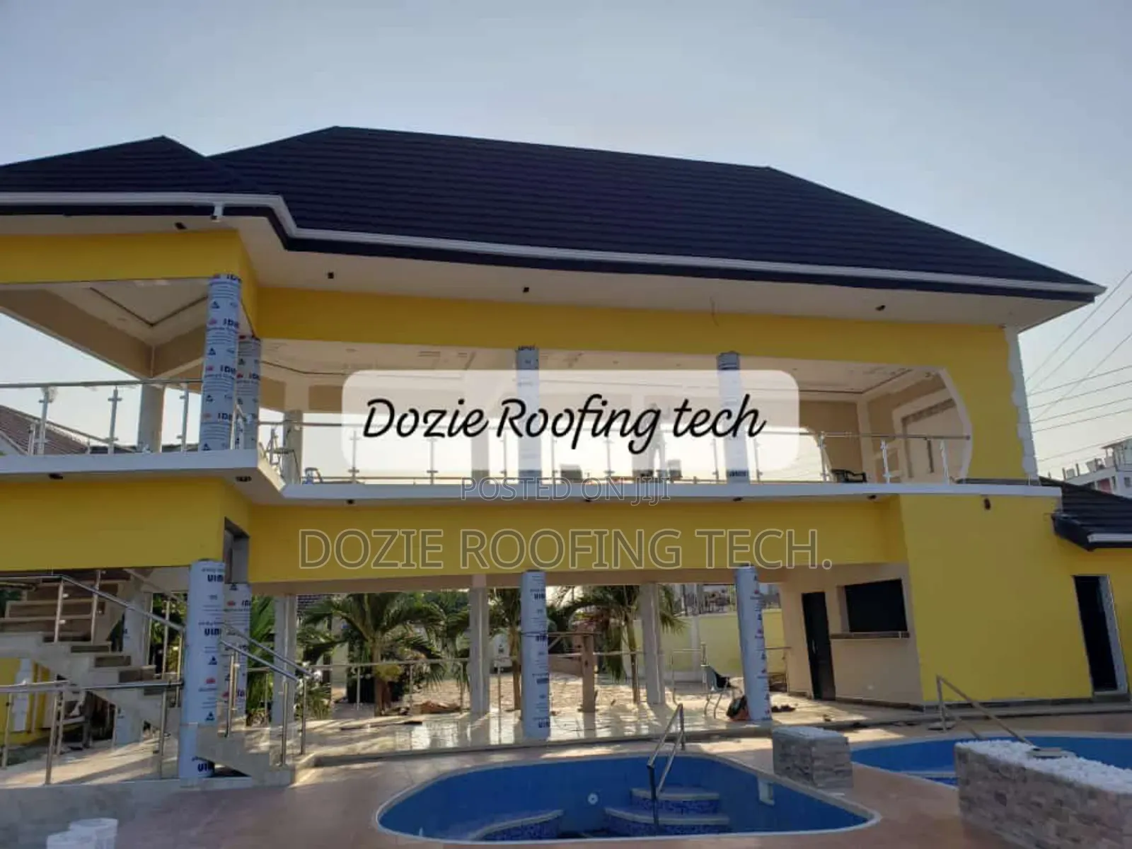 Tiptonia Hotel and Suites, Roofing and Parapet Done by Us