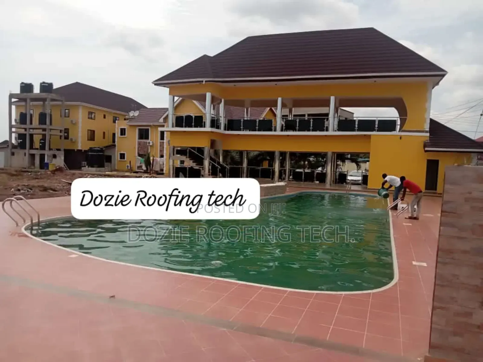 Tiptonia Hotel and Suites, Roofing and Parapet Done by Us
