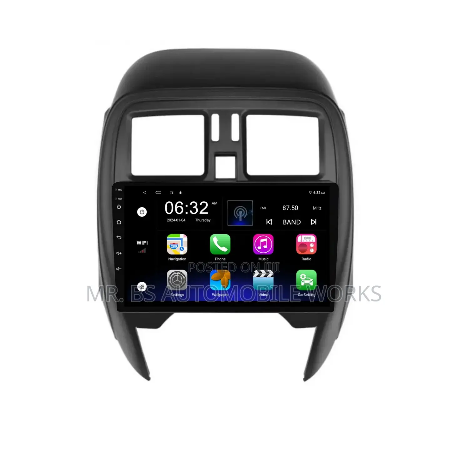 Nissan Micra Android DVD Screen 2010 To 2017