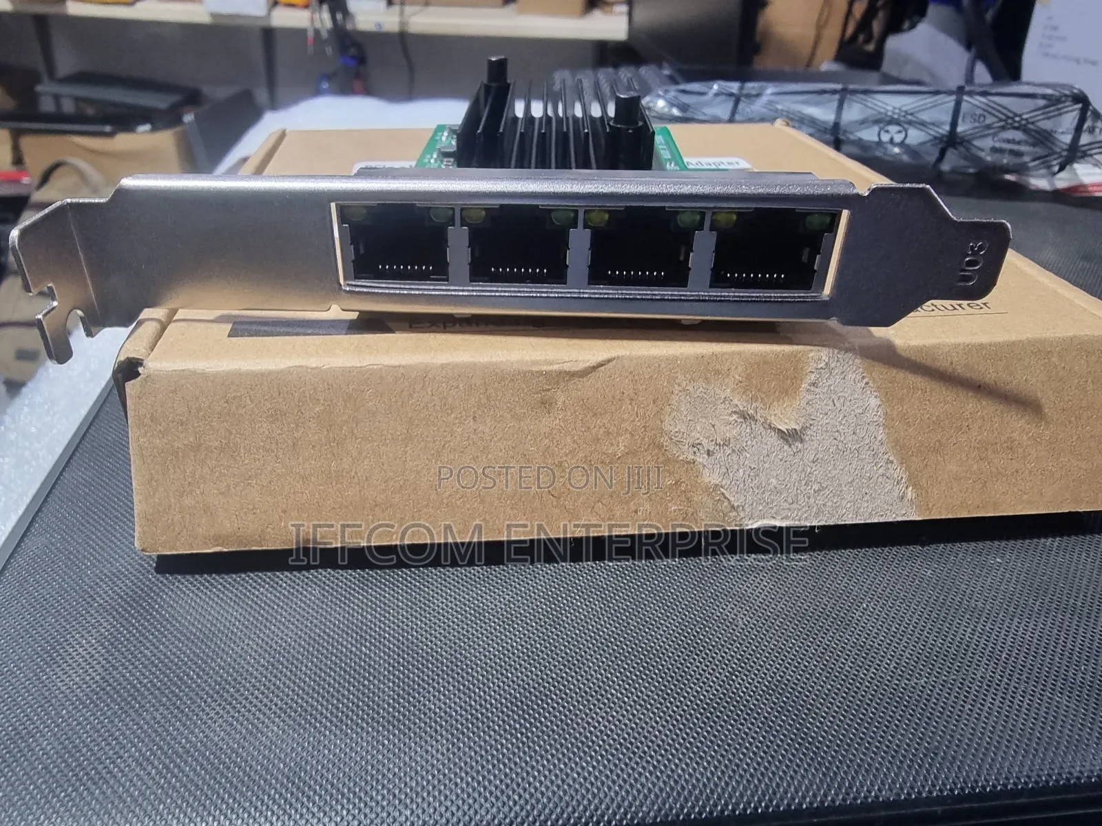 4 Ports Gigabit Network Card