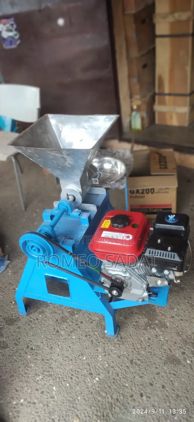Commercial Fufu Machine Complete