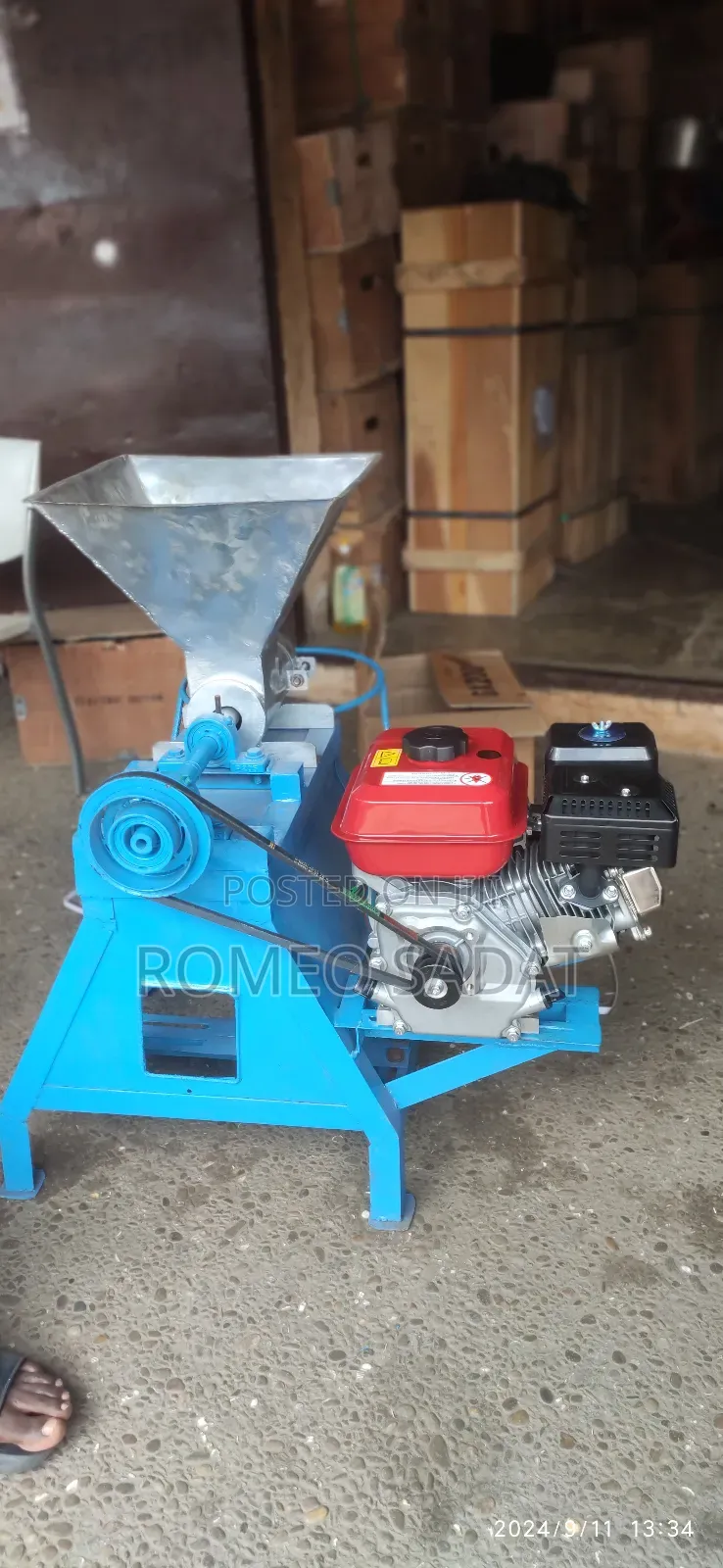 Commercial Fufu Machine Complete
