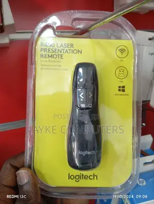 Logitech R500 Wireless Presentation Remote Laser Pointer